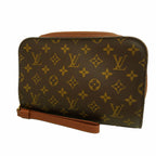 Louis Vuitton Clutch Monogram Orsay Brown