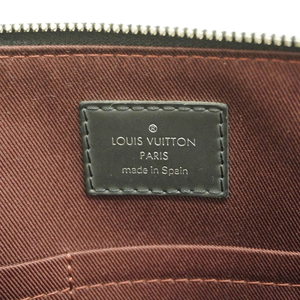 Louis Vuitton Business Bag Monogram Macassar Porte Documents Jour NM Brown — view 5