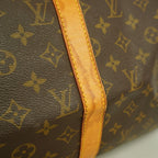 Louis Vuitton Boston Bag Monogram Keepall 50 Brown — view 8