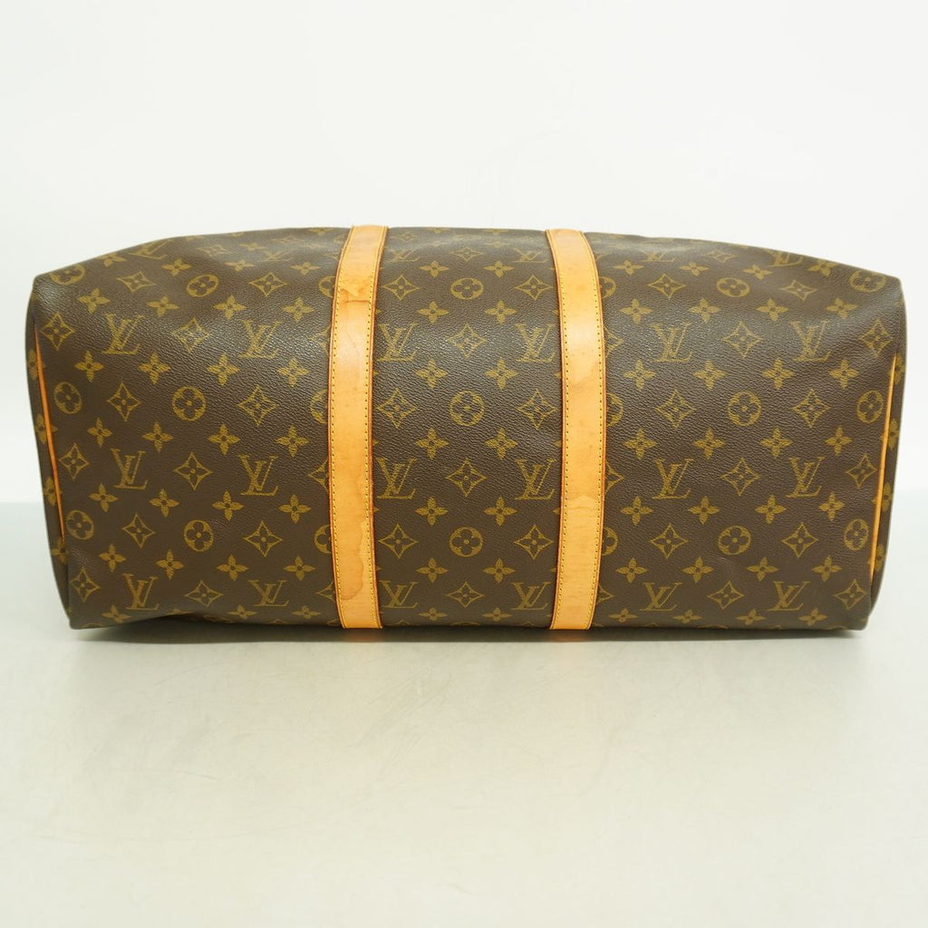 Louis Vuitton Boston Bag Monogram Keepall 50 Brown — view 3