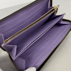 Louis Vuitton Wallet Monogram Multicolor Zippy Noir Violet — view 3