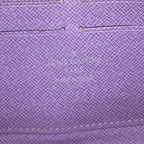 Louis Vuitton Wallet Monogram Multicolor Zippy Noir Violet — view 4