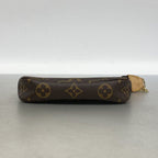 Louis Vuitton Pouch Monogram Mini Pochette Accessoires Brown — view 3