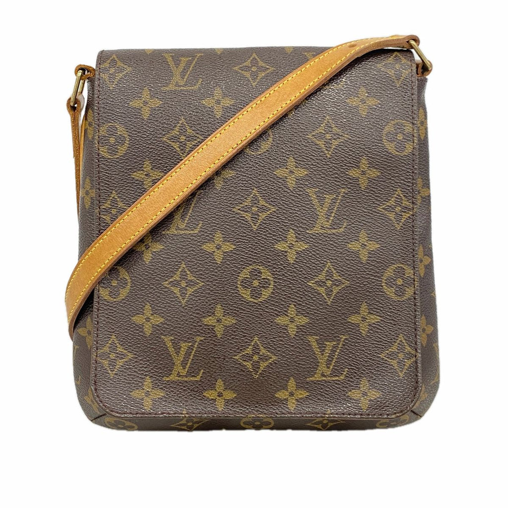 Louis Vuitton Shoulder Bag Monogram Musette Salsa Long Strap Brown