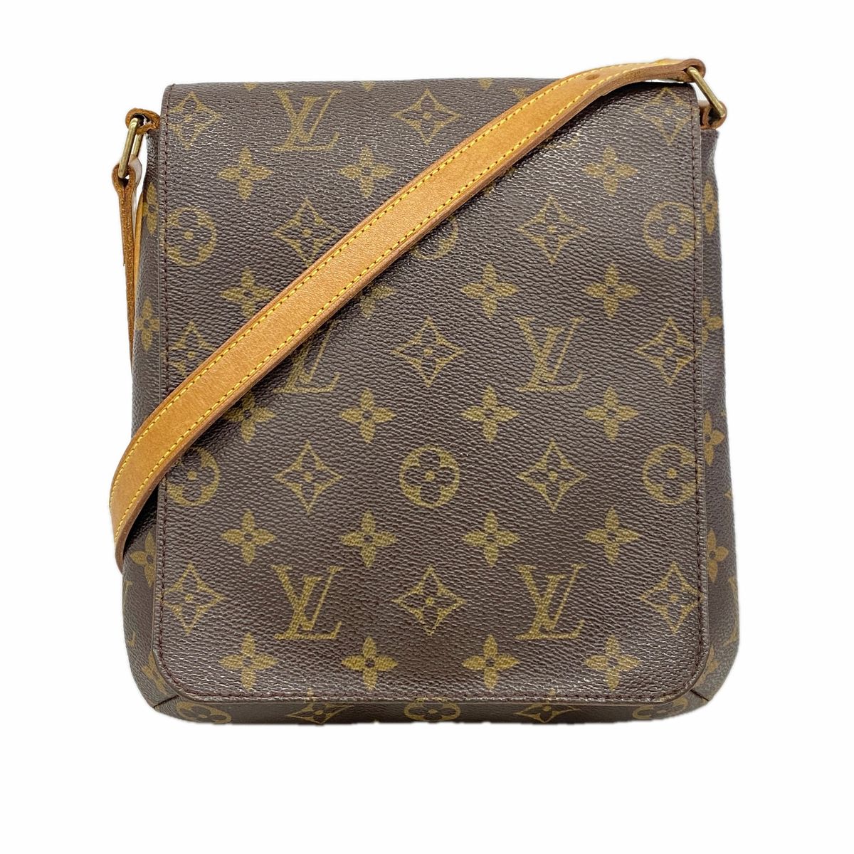 Louis Vuitton Shoulder Bag Monogram Musette Salsa Long Strap Brown