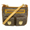 Louis Vuitton Shoulder Bag Monogram Hudson GM Brown