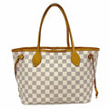 Louis Vuitton Tote Bag Damier Azur Neverfull PM White