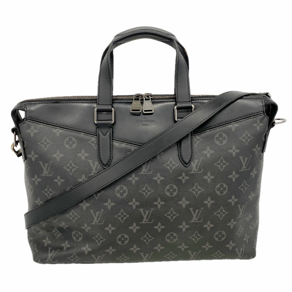 Louis Vuitton Business Bag Monogram Eclipse Explorer Black 2-Way Bag