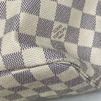 Louis Vuitton Tote Bag Damier Azur Neverfull MM White — view 6