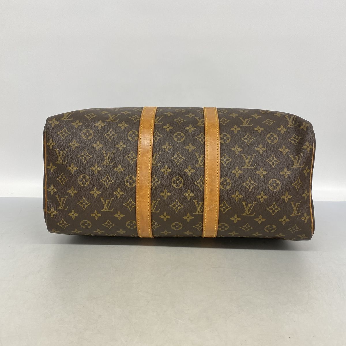 Louis Vuitton Boston Bag Monogram Keepall 45 Brown — view 3