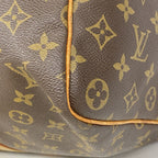 Louis Vuitton Boston Bag Monogram Keepall 45 Brown — view 6
