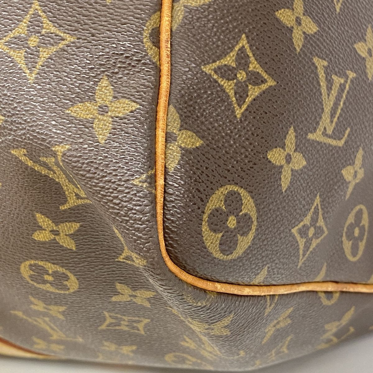 Louis Vuitton Boston Bag Monogram Keepall 45 Brown — view 6