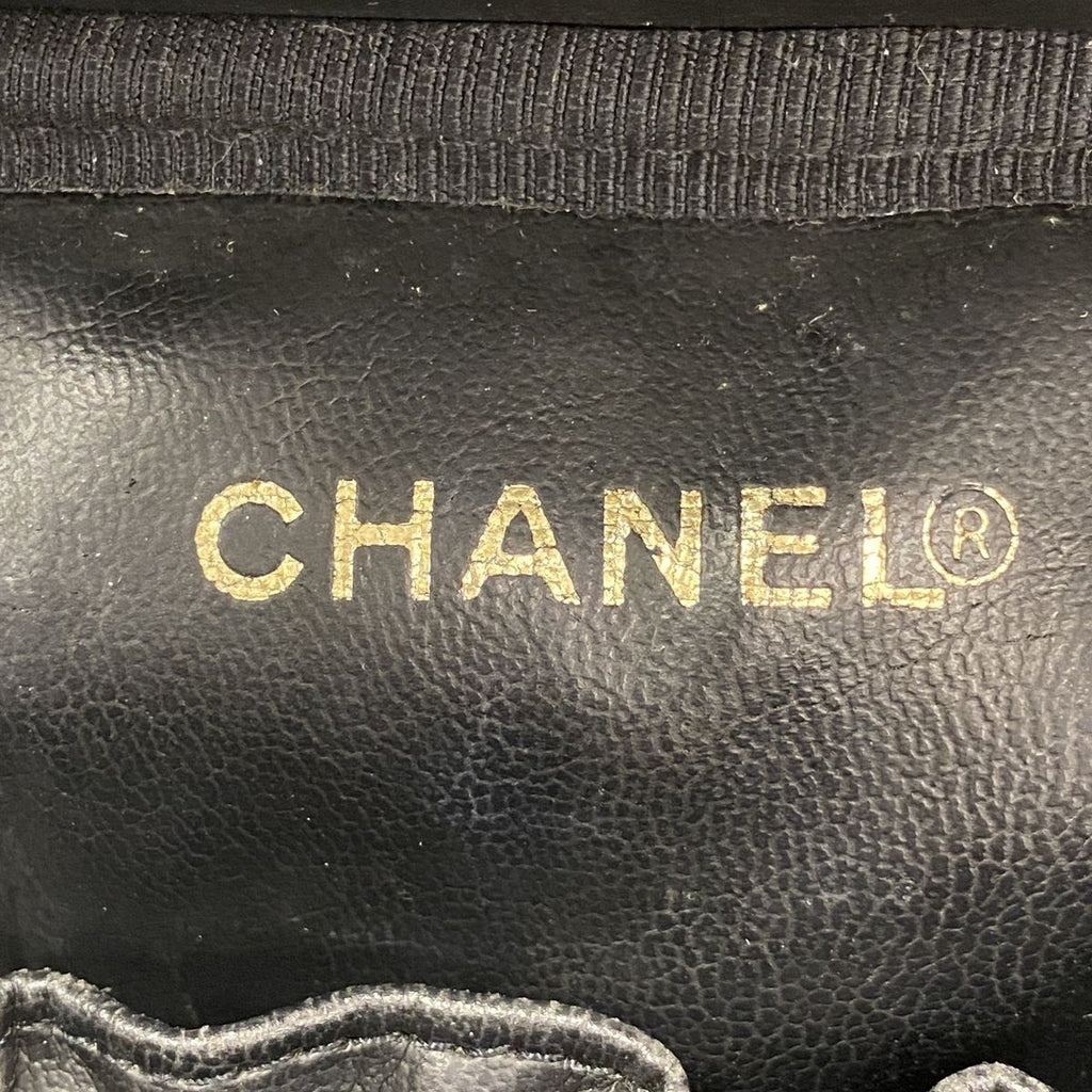 Chanel Vanity Bag Caviar Leather Black Gold — view 5