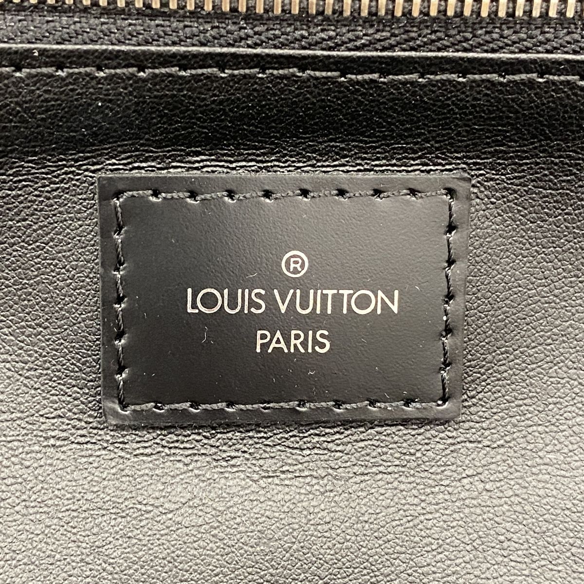Louis Vuitton Clutch Damier Graphite Toilet Pouch Black Gray — view 5