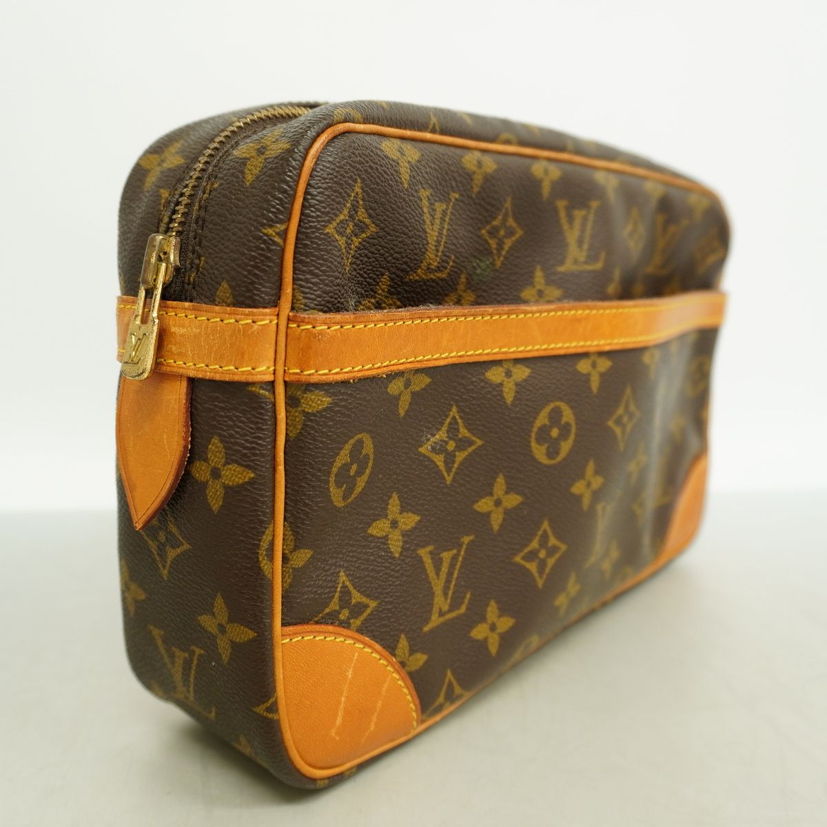 Louis Vuitton Clutch Monogram Compiegne 28 Brown — view 2