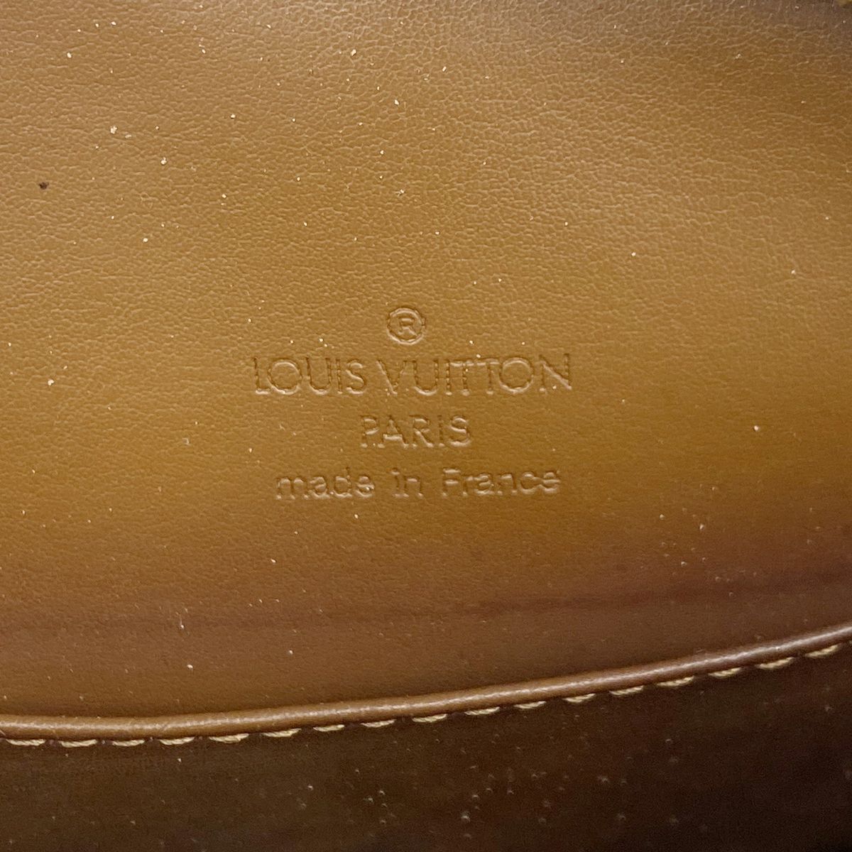 Louis Vuitton Shoulder Bag Vernis Christie PM Bronze — view 5