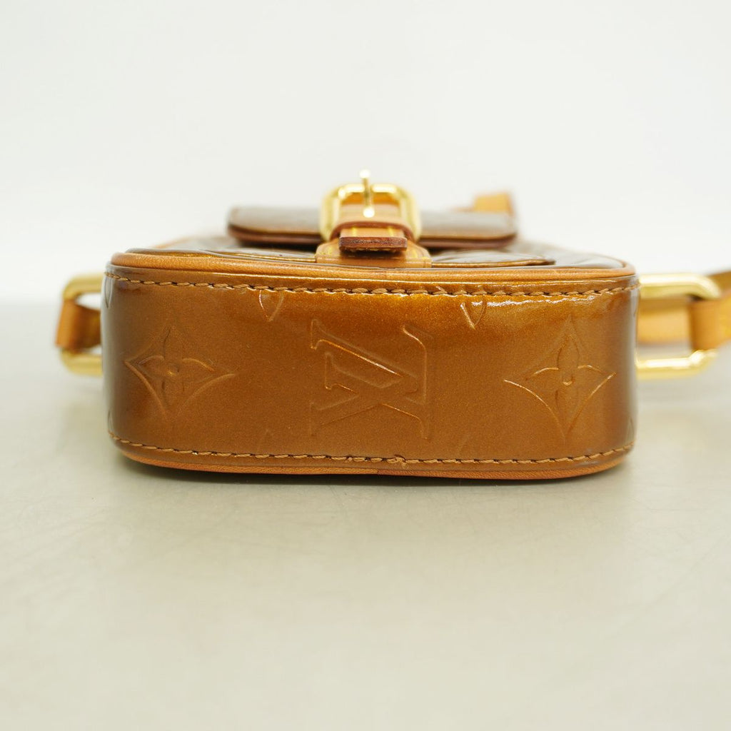 Louis Vuitton Shoulder Bag Vernis Christie PM Bronze — view 3