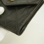 Chanel Wallet Bicolor Lambskin Black Gold — view 5