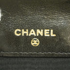 Chanel Wallet Bicolor Lambskin Black Gold — view 4