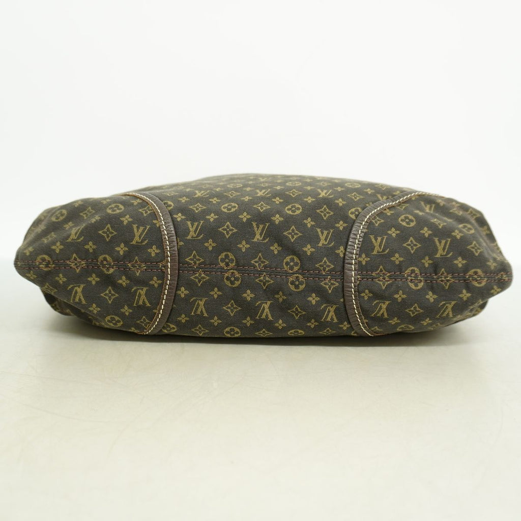 Louis Vuitton Shoulder Bag Monogram Mini Lin Manon MM Ebene — view 3