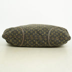 Louis Vuitton Shoulder Bag Monogram Mini Lin Manon MM Ebene — view 3
