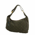 Louis Vuitton Shoulder Bag Monogram Mini Lin Manon MM Ebene