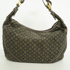 Louis Vuitton Shoulder Bag Monogram Mini Lin Manon MM Ebene — view 8