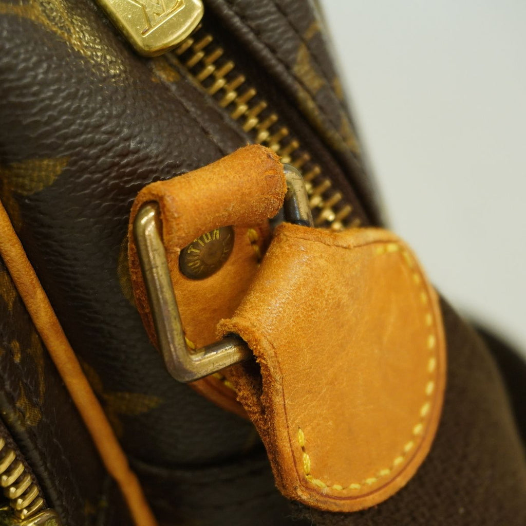 Louis Vuitton Shoulder Bag Monogram Reporter PM Brown — view 8