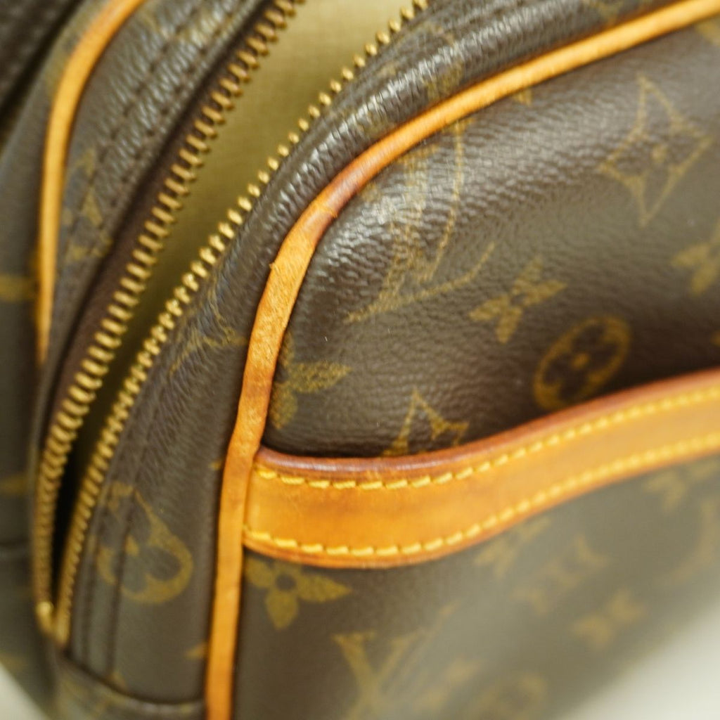 Louis Vuitton Shoulder Bag Monogram Reporter PM Brown — view 6
