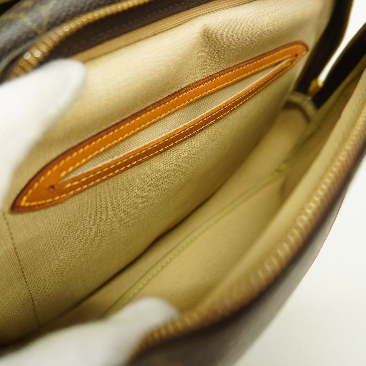 Louis Vuitton Shoulder Bag Monogram Reporter PM Brown — view 4