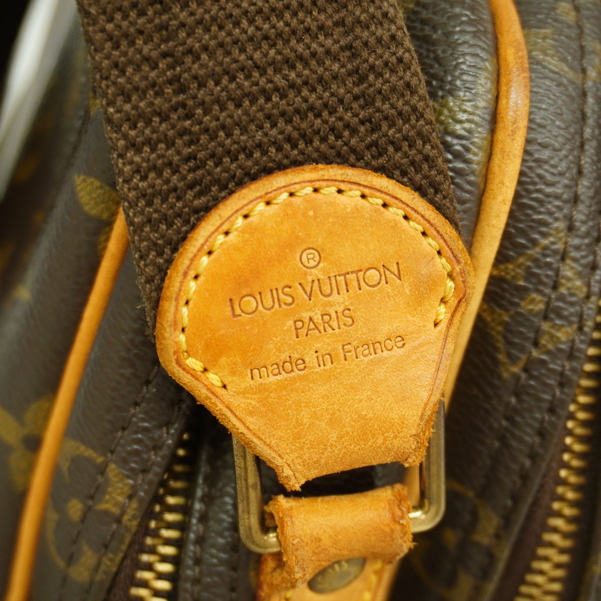 Louis Vuitton Shoulder Bag Monogram Reporter PM Brown — view 5