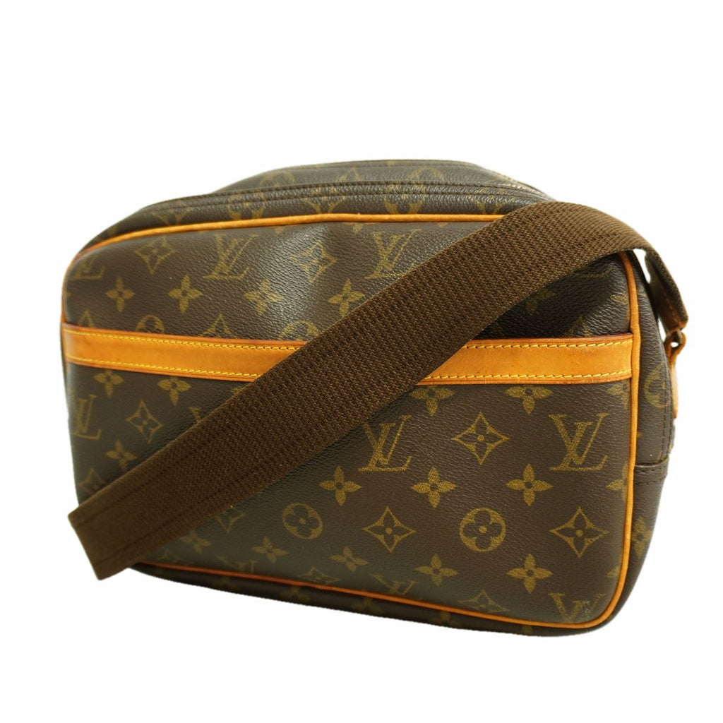 Louis Vuitton Shoulder Bag Monogram Reporter PM Brown