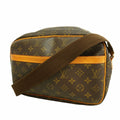 Louis Vuitton Shoulder Bag Monogram Reporter PM Brown