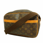 Louis Vuitton Shoulder Bag Monogram Reporter PM Brown