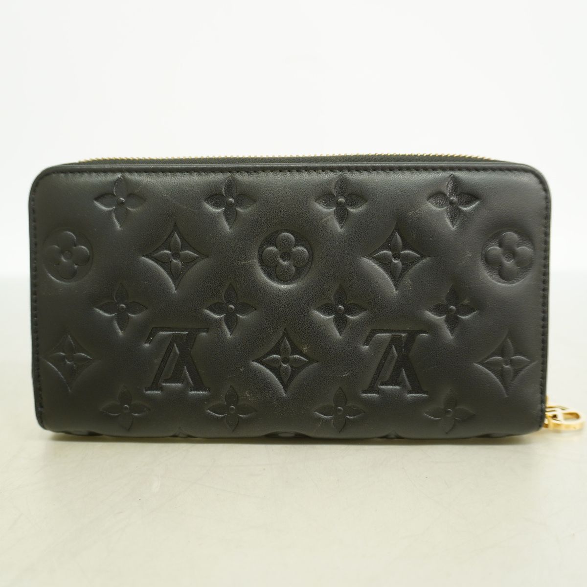 Louis Vuitton Wallet Monogram Coussin Zippy Noir — view 8