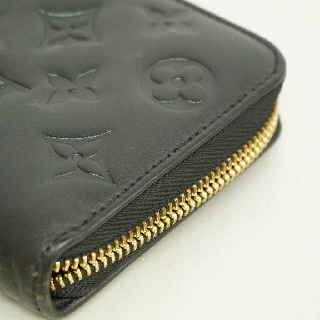 Louis Vuitton Wallet Monogram Coussin Zippy Noir — view 6