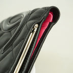 Chanel Wallet Cambon Lambskin Black Silver — view 7