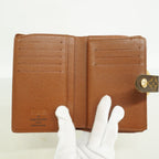 Louis Vuitton Wallet Monogram Portefeuille Viennois Brown — view 3