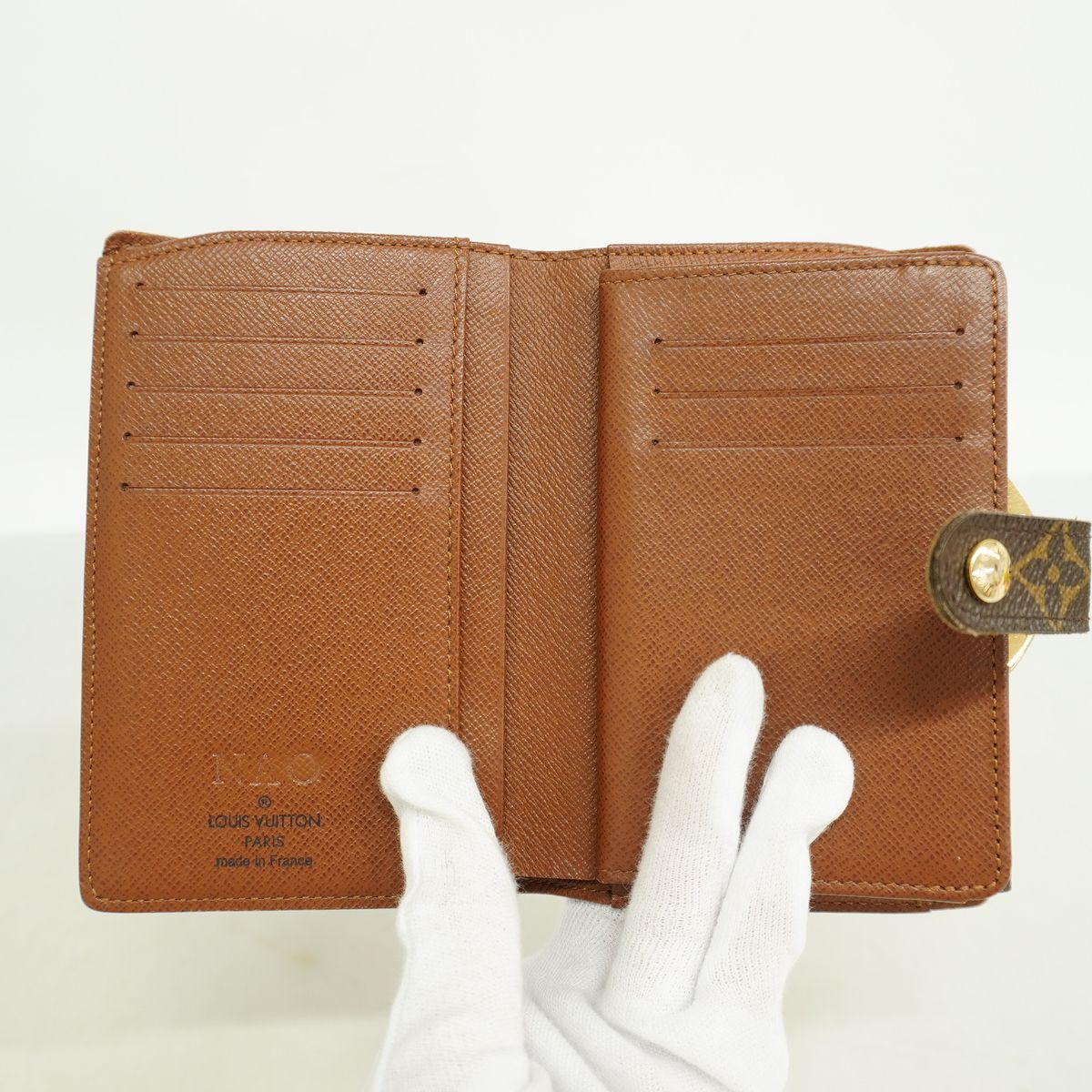 Louis Vuitton Wallet Monogram Portefeuille Viennois Brown — view 3