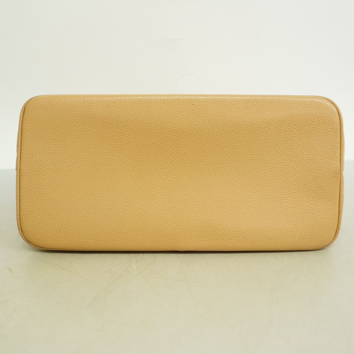 Chanel Tote Bag Reissue Caviar Leather Beige Gold — view 3