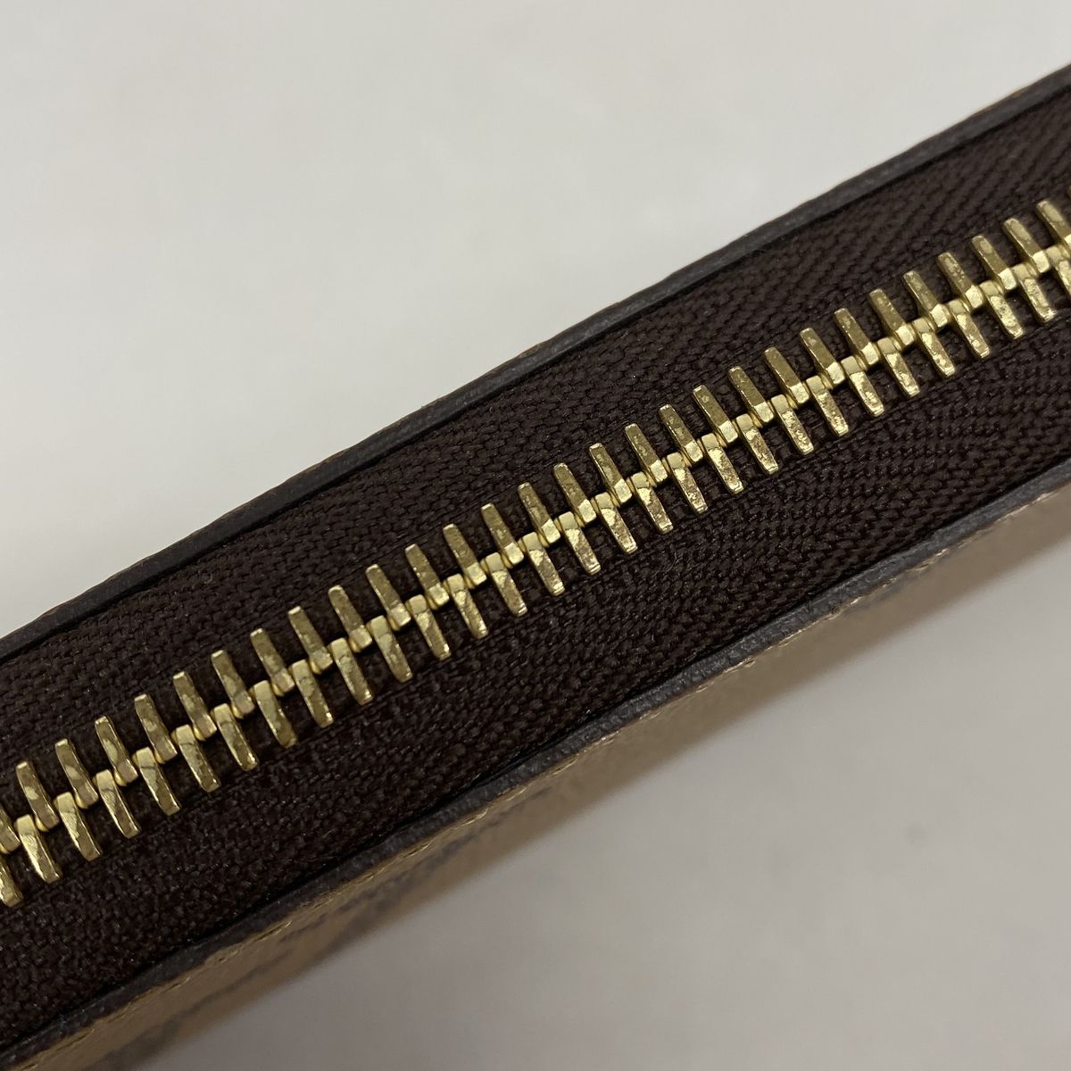Louis Vuitton Wallet Monogram Giant Reverse Zippy Brown — view 7