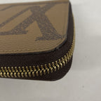Louis Vuitton Wallet Monogram Giant Reverse Zippy Brown — view 5