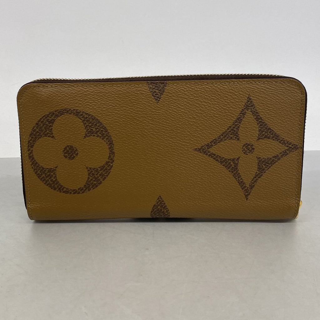 Louis Vuitton Wallet Monogram Giant Reverse Zippy Brown — view 8