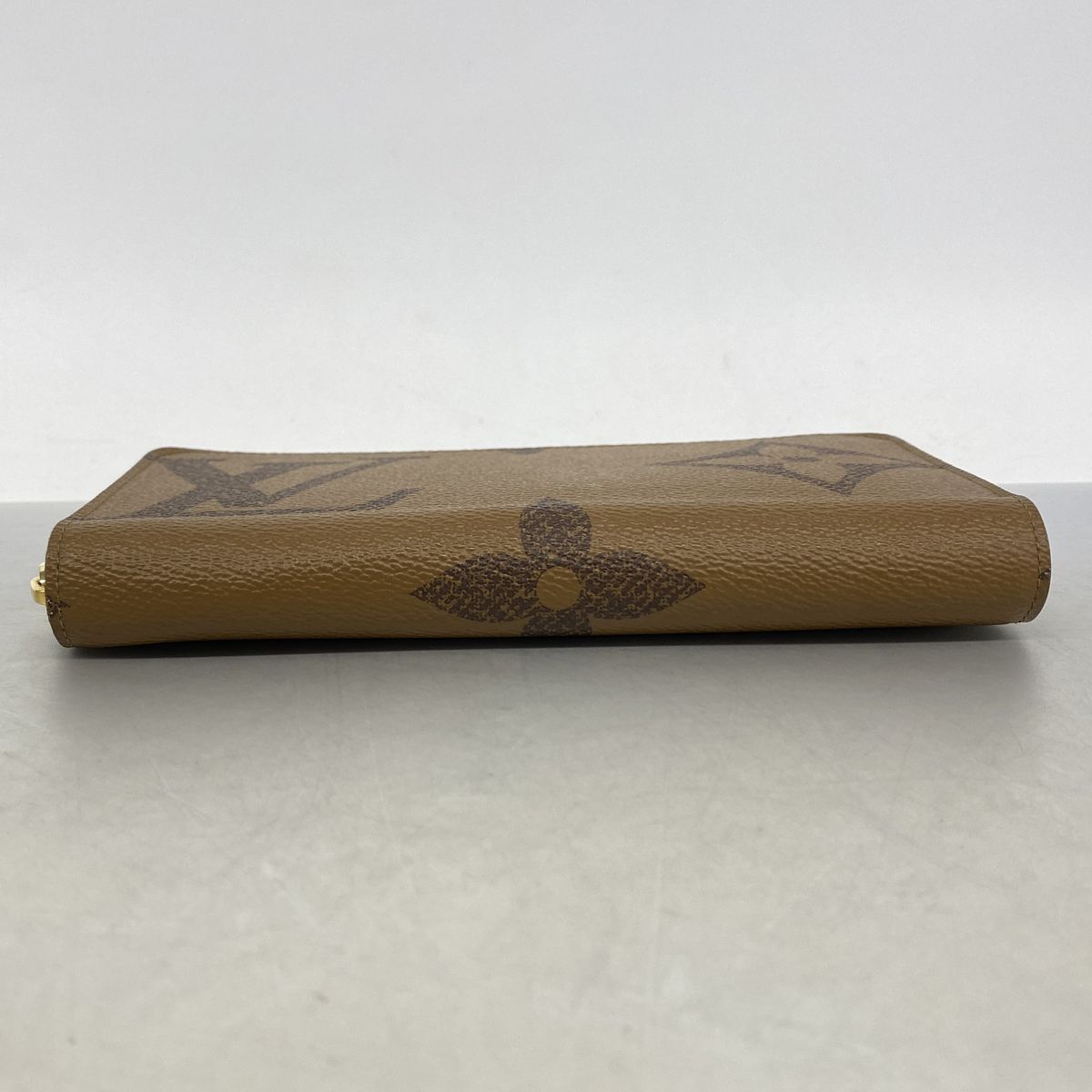 Louis Vuitton Wallet Monogram Giant Reverse Zippy Brown — view 2