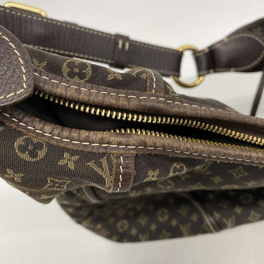 Louis Vuitton Shoulder Bag Monogram Mini Lin Manon MM Ebene — view 6