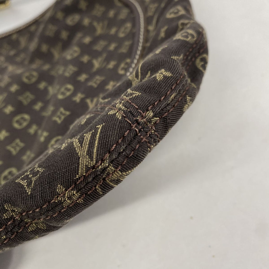 Louis Vuitton Shoulder Bag Monogram Mini Lin Manon MM Ebene — view 7