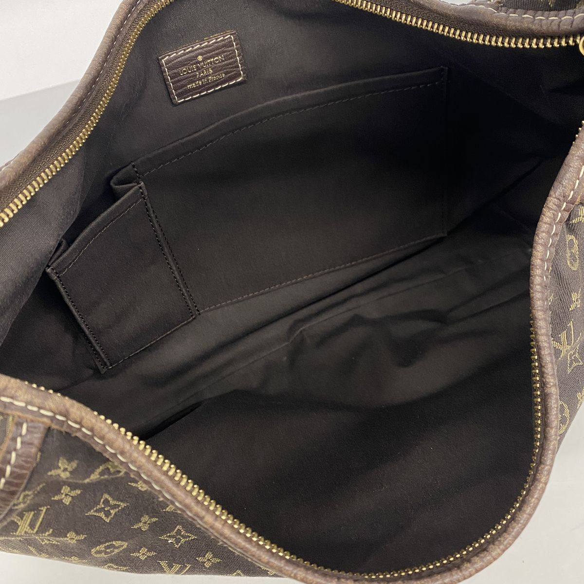 Louis Vuitton Shoulder Bag Monogram Mini Lin Manon MM Ebene — view 4