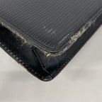Louis Vuitton Clutch Epi Pochette Homme Noir — view 6