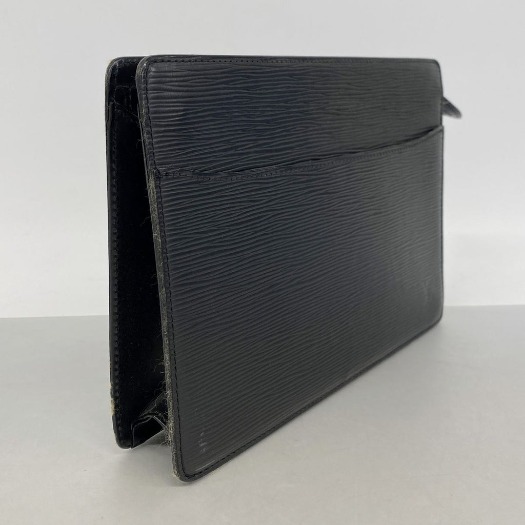 Louis Vuitton Clutch Epi Pochette Homme Noir — view 2