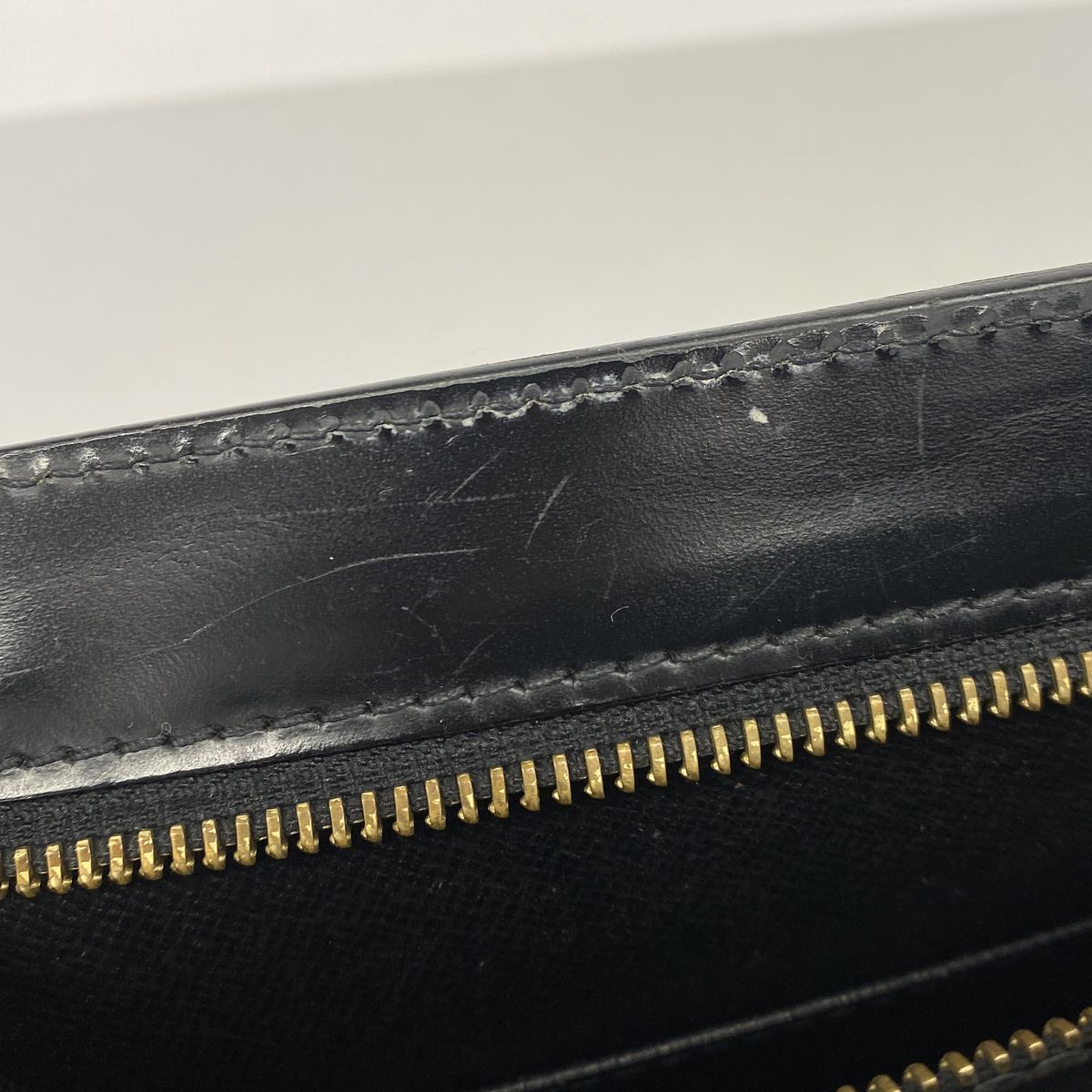Louis Vuitton Clutch Epi Pochette Homme Noir — view 8